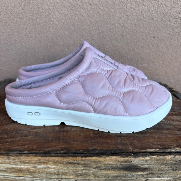 OOFOS OOcoozie Thermo Mule In Stardust - Picture 3 of 10